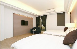 純舍民宿歐風四人房